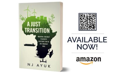 NJ Ayuk veröffentlicht „A Just Transition: Making Energy Poverty History with an Energy Mix “